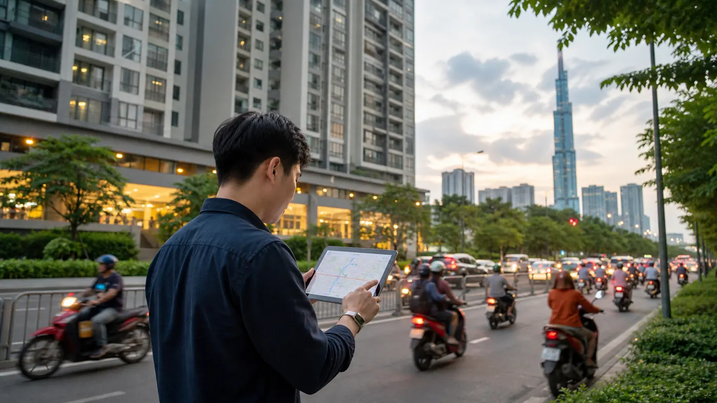 Khảo sát vị trí và giá bán căn hộ