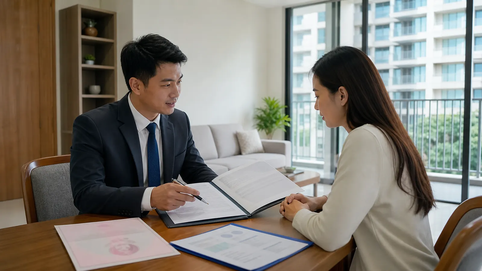Kiểm tra pháp lý và sổ hồng căn hộ