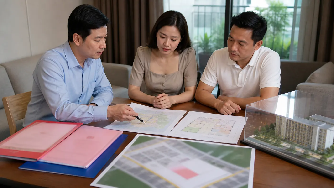 Đối chiếu hồ sơ đất và quyết định đầu tư