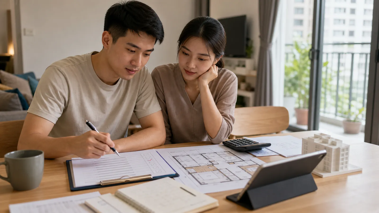 Checklist cho người mua căn hộ lần đầu